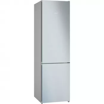 SIEMENS KG39N2LCF iQ300 Ledusskapis-Saldētājs, Nerūsējošais Tērauds, 363 L, NoFrost, VitaFresh, LED Apgaismojums, Energoklase C