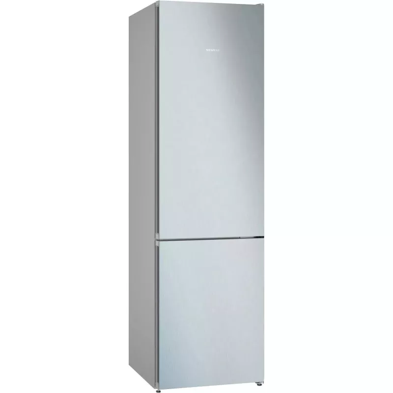 SIEMENS KG39N2LCF iQ300 Ledusskapis-Saldētājs, Nerūsējošais Tērauds, 363 L, NoFrost, VitaFresh, LED Apgaismojums, Energoklase C