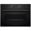 Bosch CSG856RC7 Iebūvējamais kompaktais tvaika cepeškrāsns, 47L, skārienvadība, Home Connect