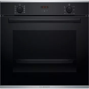 Bosch HBA2340B0 Iebūvējamā cepeškrāsns, 71 L, A energoklase, melna