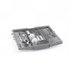 BOSCH SMI6ECS12E Serie 6 daļēji integrējamā trauku mazgājamā mašīna (birstēts nerūsējošais tērauds, 60 cm, Home Connect)