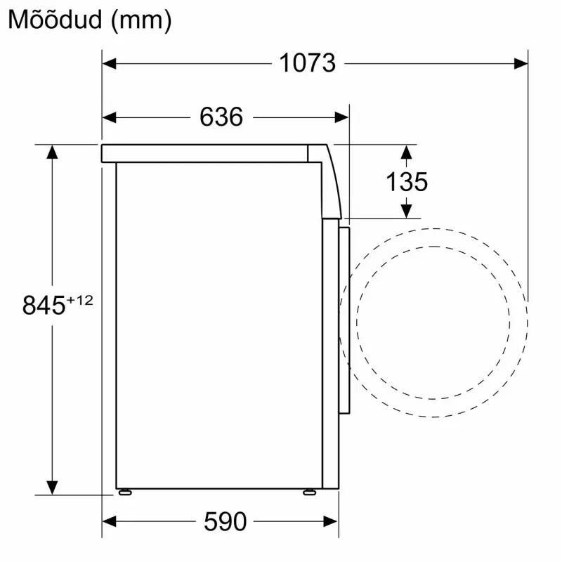 Bosch WGG256FLSN Brīvi stāvoša priekšējās ielādes veļas mazgājamā mašīna, 10 kg, 1600 apgr./min, A energoefektivitātes klase, balta