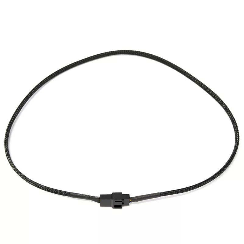 Watercool 4-Pin PWM pagarinājuma kabelis, melns - 30cm