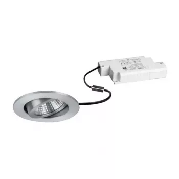 BRUMBERG DAMITA LED Iebūvējamais Prožektoru Komplekts Apaļš Alumīnijs 6W 230V IP65 Grozāms Fāzes Dimējams 3000K