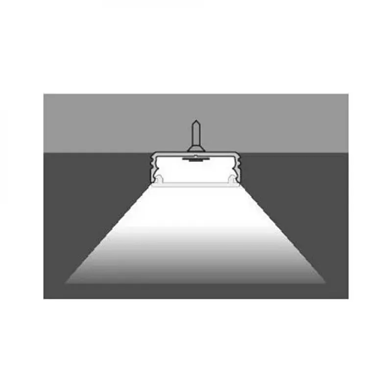 Brumberg 53380261 AB-Profil QUALITYFLEX alumīnija LED profils 2000mm
