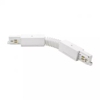 Brumberg 87131070 Elastīgais savienotājs 3-fāžu sliežu sistēmai ONETRACK DALI/Switchable balts