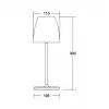BRUMBERG Cameron Solar Table Lamp 2.2W IP54 Black