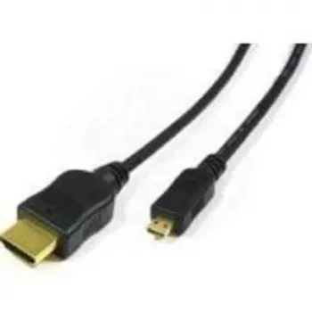 MEDIARANGE MRCS146 HDMI kabelis 1m High-Speed ar Ethernet 4K 18Gbps Melns