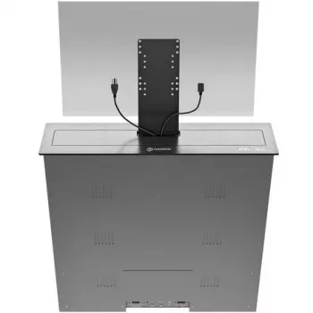 ONKRON Monitor Statīvs ar Atvilktni, līdz 24 inch, Melns, NWSSC24-B