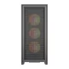 DarkFlash AIRNOVA Big Tower datora korpuss, E-ATX, 3 x 120 mm ventilatori, USB-C Gen2, melns