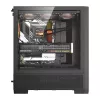 DarkFlash AIRNOVA Big Tower datora korpuss, E-ATX, 3 x 120 mm ventilatori, USB-C Gen2, melns