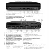 HP Renewed Grade B ProDesk 800 G6 Small Form Factor Desktop PC, Intel Core i5-10500, 16 GB RAM, 256 GB NVMe SSD, Intel UHD Graphics 630, Windows 11 Pro