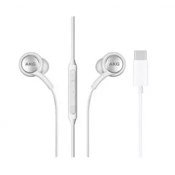 Samsung AKG Earphones in Bag, White