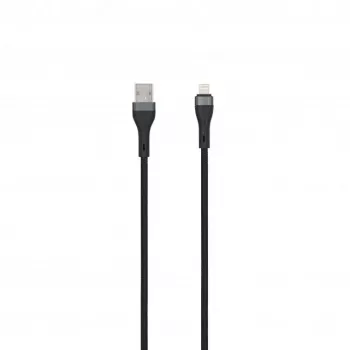 SEEK TOTI USB-A uz Lightning 2m Pīts Kabelis 2A (Nav-MFI) Melns