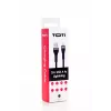 SEEK TOTI USB-A uz Lightning 2m Pīts Kabelis 2A (Nav-MFI) Melns