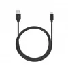 SEEK TOTI USB A to Micro USB, 2m Braided Cable 2A, Black
