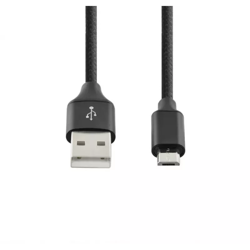 SEEK TOTI USB A to Micro USB, 2m Braided Cable 2A, Black