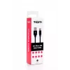 SEEK TOTI USB A to Micro USB, 2m Braided Cable 2A, Black