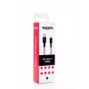 SEEK TOTI USB-A uz USB-C 2m pīts kabelis 2A, melns/Space Grey