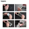 TOTI PREMIUM Premium Tempered Screen Protector Glass 3D Full Cover for Apple iPhone 16 Pro Max