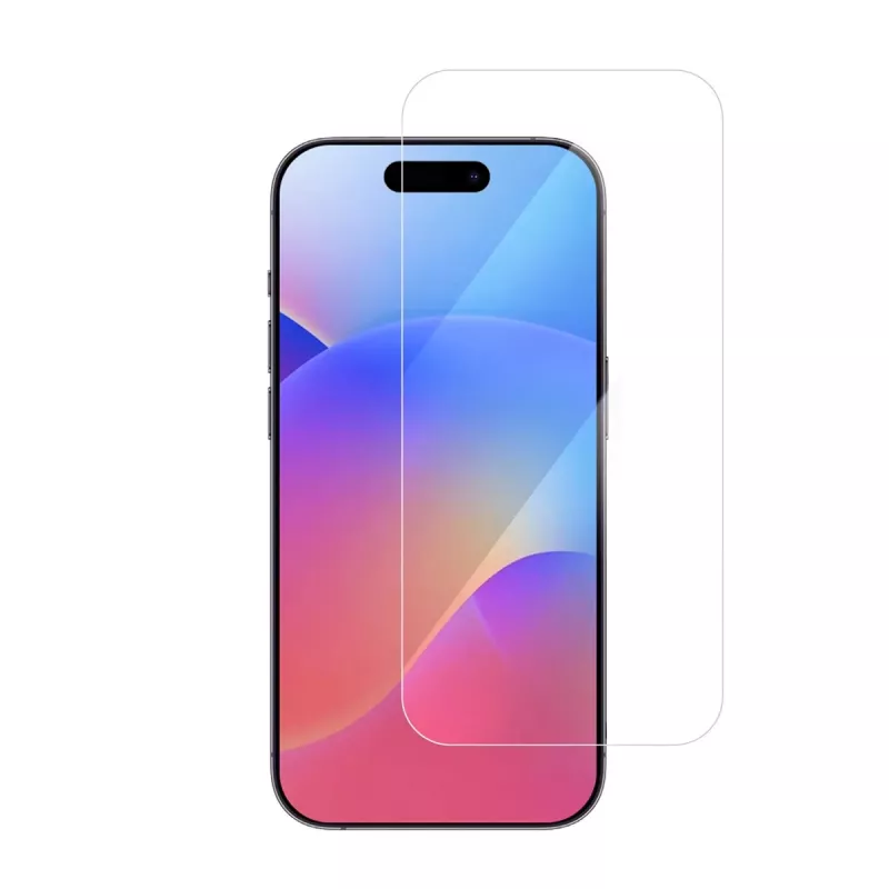 VAZOTEL Crystal Clear Screen Protector iPhone 16 Pro (2 iepakojumā) - 9H rūdīts stikls