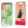 TOTI Tempered Glass 2D Screen Protector Full Cover for iPhone 17/16 Pro Transparent