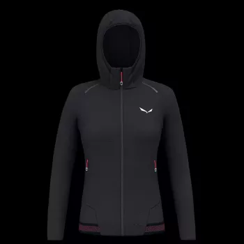 Salewa Pedroc PL Hooded Jacket - Black Out (Sieviešu, M izmērs)