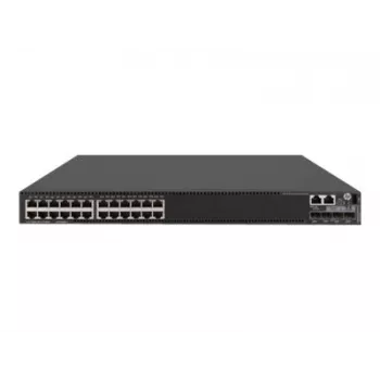 HPE 5510 24G PoE+ 4SFP+ HI 1-slot Switch - Managed - 24 x 10/100/1000 (PoE+) + 4 x 10 Gigabit SFP+ - Rack-mountable - PoE+ (740 W)