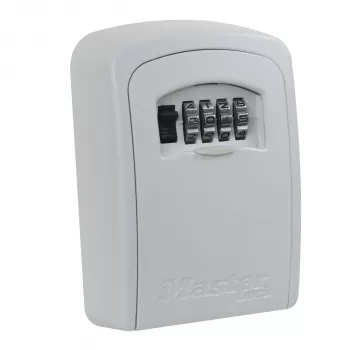 Master Lock Medium Select Access Key Safe sienas atslēgu seifs - metāls, pelēks, kombinācijas slēdzene - 83 x 34 x 118 mm - 4 iepakojumā