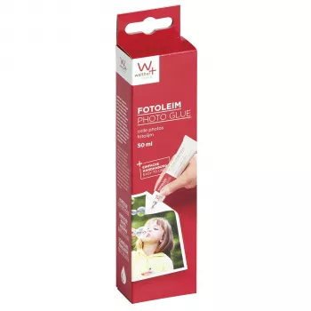 WALTHER FK050T Photo Adhesive Tube 50ml - Acid-Free, Solvent-Free Dispersion Adhesive for Photos, Paper, Cardboard, Art Prints