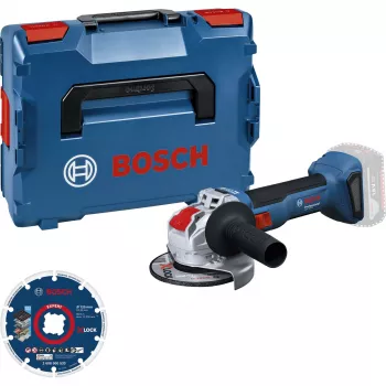 Bosch GWX 18V-8 Bezvadu Leņķa Slīpmašīna 18V 125mm ar Dimanta Griešanas Disku (Mazumtirdzniecība)