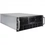 Inter-Tech IPC Storage 4U-4408-L 4U Rackmount Server Chassis, 8x 3,5 inch Hot-Swap, No PSU, Black