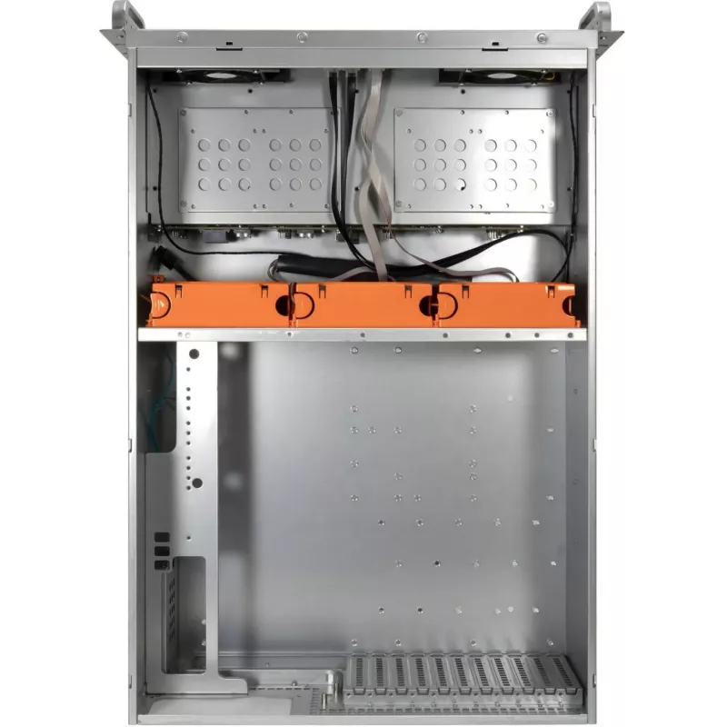 Inter-Tech IPC Storage 4U-4408-L 4U Rackmount Server Chassis, 8x 3,5 inch Hot-Swap, No PSU, Black