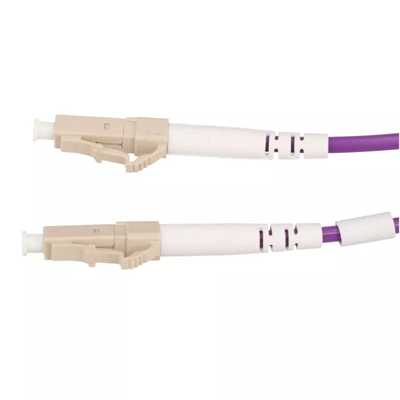 Extralink EX.36868 optiskās šķiedras savienojuma kabelis LC–LC, daudzmodu OM4, Duplex, 3 mm, 2 m