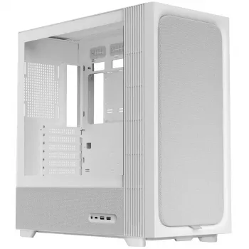TRYX FLOVA F50 Midi-Tower, ATX, Tempered Glass - White