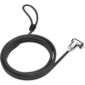 Compulocks Universal Security Cable Lock - Keyed T-Bar Lock - White - 1.83 m
