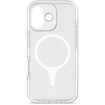 Decoded DropTec Caurspīdīgs Vāciņš iPhone 17 ar MagSafe (Matbalts)