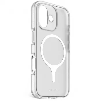 Decoded DropTec Caurspīdīgs Vāciņš iPhone 17 ar MagSafe (Matbalts)