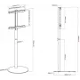 VISION MAGIC VFM-F4 Digital Signage Floor Stand 30-65 inch