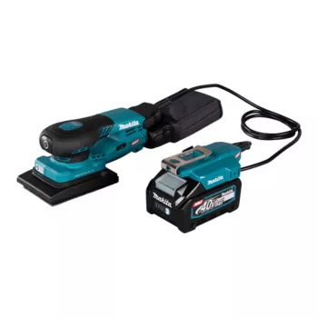 Makita BO005CGZ Bezvadu Orbitālā Slīpmašīna bez Akumulatora un Lādētāja 40 V 80 x 130 mm