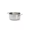 De Buyer Affinity Saucepot Stainless Steel ar vāku 24 cm