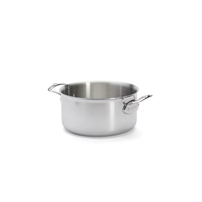 De Buyer Affinity Saucepot Stainless Steel ar vāku 24 cm