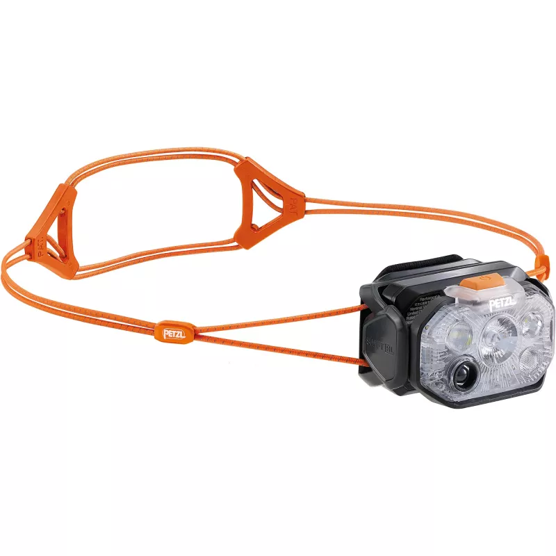 Petzl SWIFT RL Headlamp Black/Orange