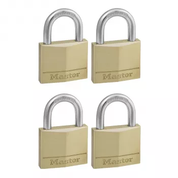Master Lock Slēdzeņu Komplekts 4gab 50mm Viena Atslēga 150EURQNOP