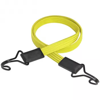 Master Lock 3226EURDAT Flat Bungee Cable Lock - Yellow - 18 mm x 1 m
