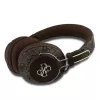 GUESS Wireless Bluetooth Headset 4G Metal Logo Brown GUBHS72P4FC4MW