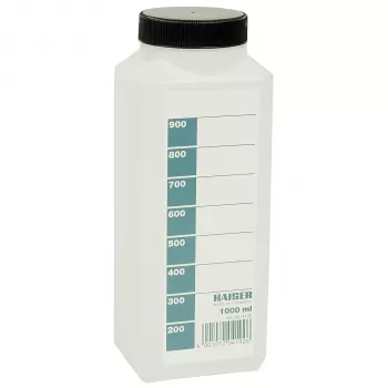 KAISER FOTOTECHNIK Ķīmisko vielu uzglabāšanas pudele 1000ml Balta 4192