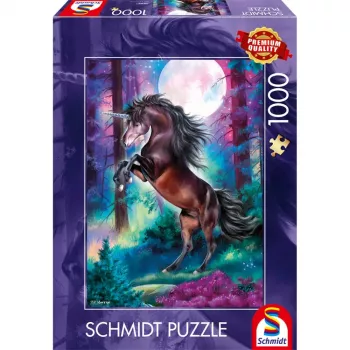 Schmidt Spiele Einhorn bei Vollmond 1000 Teile Puzlis