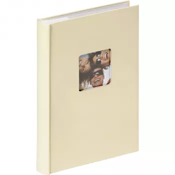 WALTHER Design Fun Memo fotoalbums ME-111-H, krēmkrāsā, 10x15 cm, 300 fotogrāfijām, ar ievietošanu