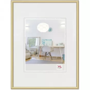 Walther Design KV824G Plastmasas Fotokadrs Zelts 10x15 cm Piestiprināms Pie Sienas Taisnstūrveida
